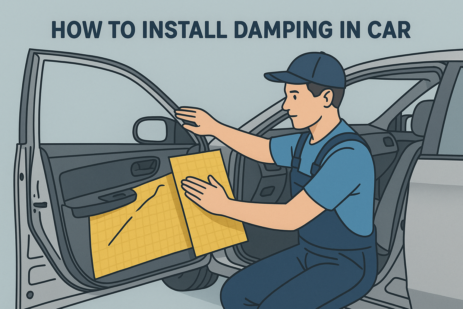 How To Install Damping In Car